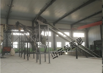 氧化鎂管鏈輸送機(jī)現(xiàn)場