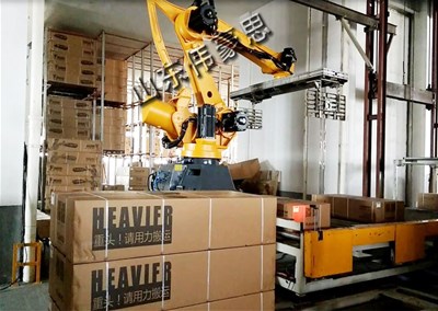 長箱自動碼垛機具有機實用性強、應(yīng)用范圍廣的特點