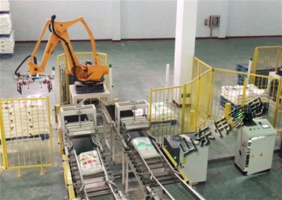 尿素全自動包裝碼垛機(jī)的工作原理是什么？