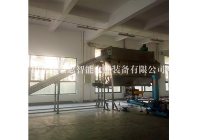 藥粉自動拆包機 自動拆袋設備現(xiàn)場
