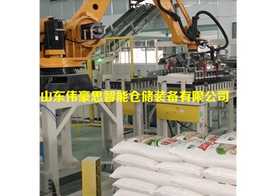 袋料自動(dòng)拆垛機(jī)，卸垛機(jī)械手