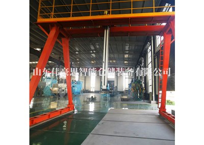袋裝鐵粉裝車碼垛設(shè)備 全自動(dòng)桁架式裝車機(jī)械手