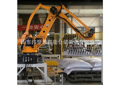 金屬鹽全自動動碼垛機(jī)器人對企業(yè)生產(chǎn)的意義
