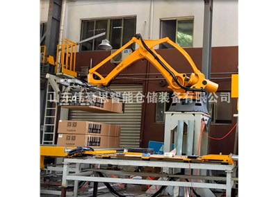 長箱智能碼垛機(jī)械手 全自動碼垛設(shè)備視頻