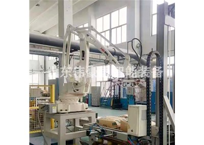 50KG片堿全自動碼垛機(jī) 碼垛機(jī)器人工作視頻