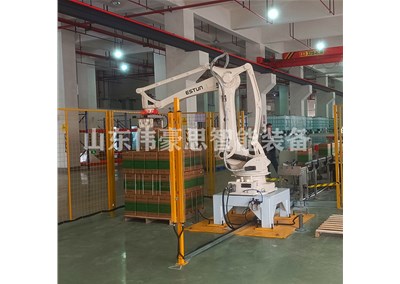 紙箱自動碼垛機(jī)器人是如何工作的？