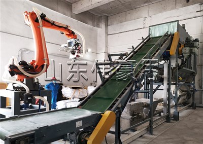 工業(yè)硫磺全自動(dòng)拆垛機(jī) 自動(dòng)拆垛機(jī)器人設(shè)備簡介