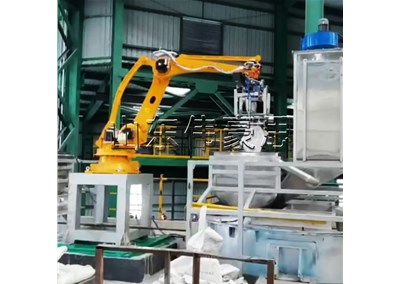 石膏粉自動破袋機器人 全自動拆包設備優(yōu)勢