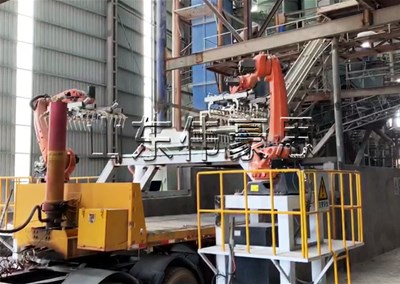 為什么水泥裝車機(jī)械手深受企業(yè)歡迎？