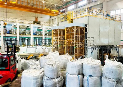 粗硫酸鎳噸包自動破袋機(jī) 全自動噸袋拆包機(jī)流程